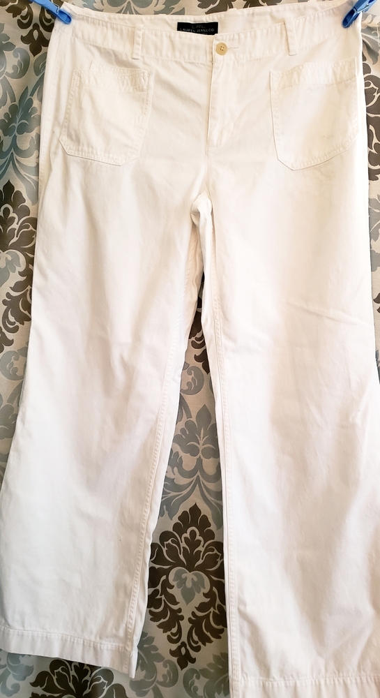 White Ralph Lauren Cotton Trousers